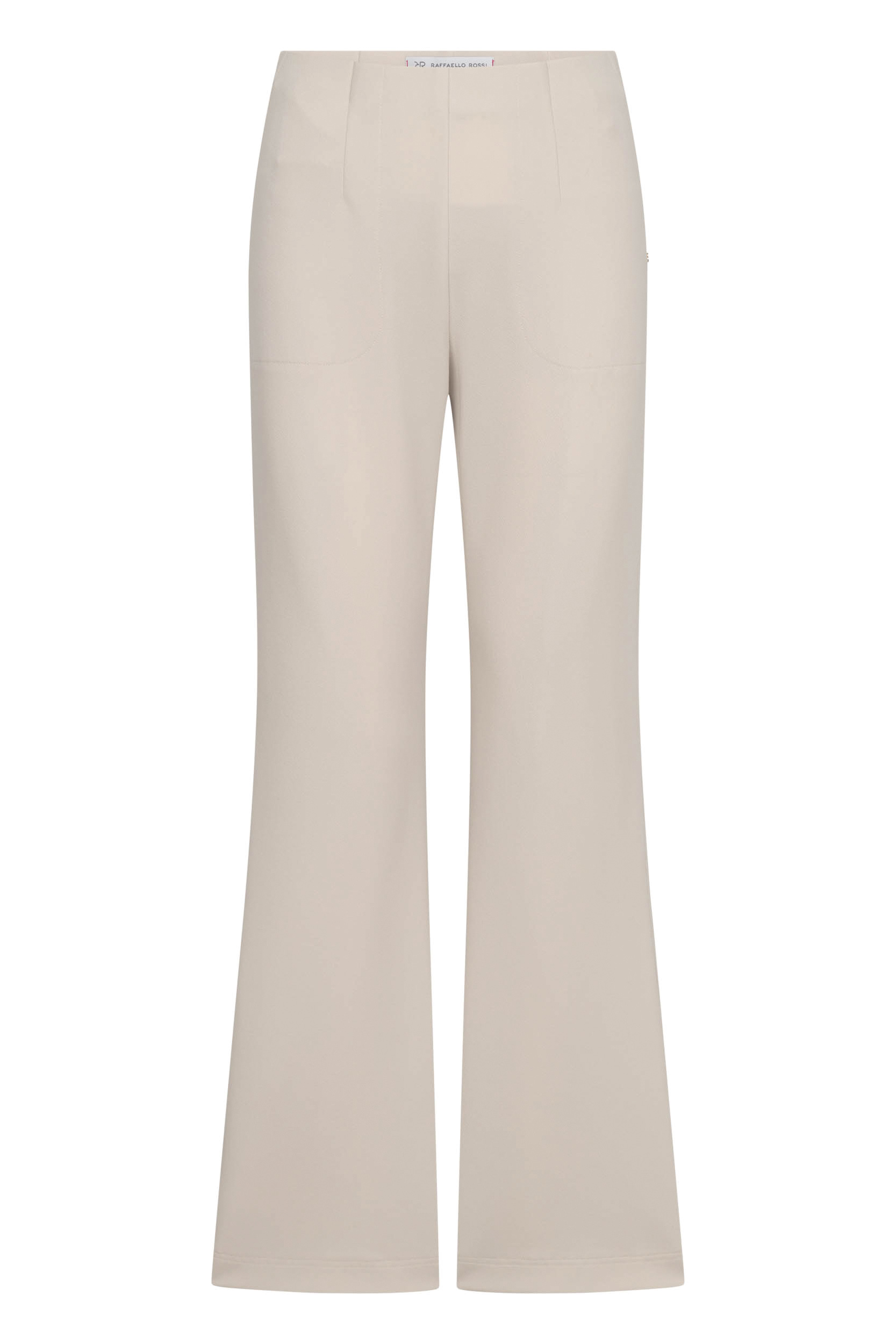 Vika Flared Slit Pant Black